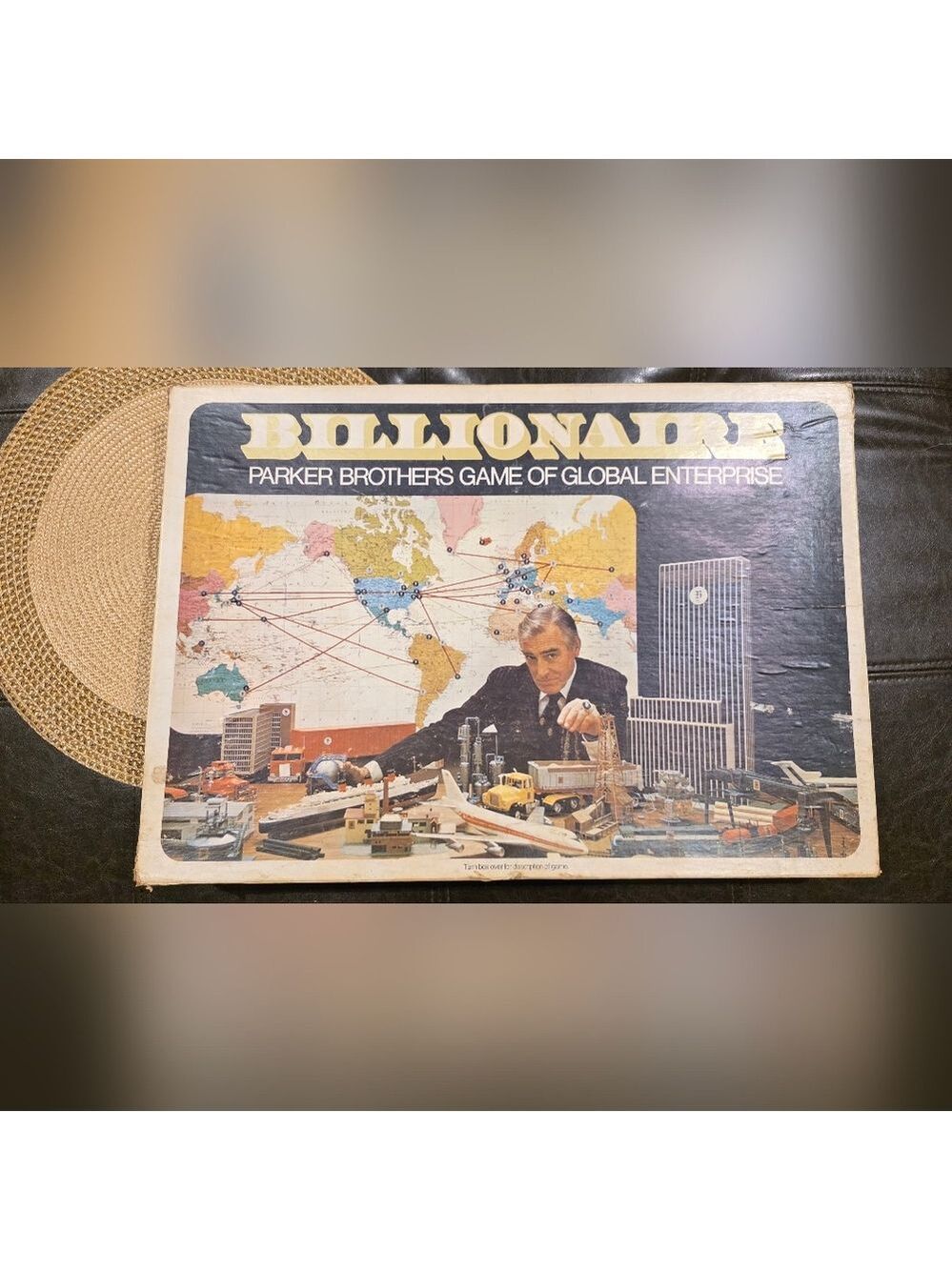 Parker Brothers Vintage Billionaire Board Game